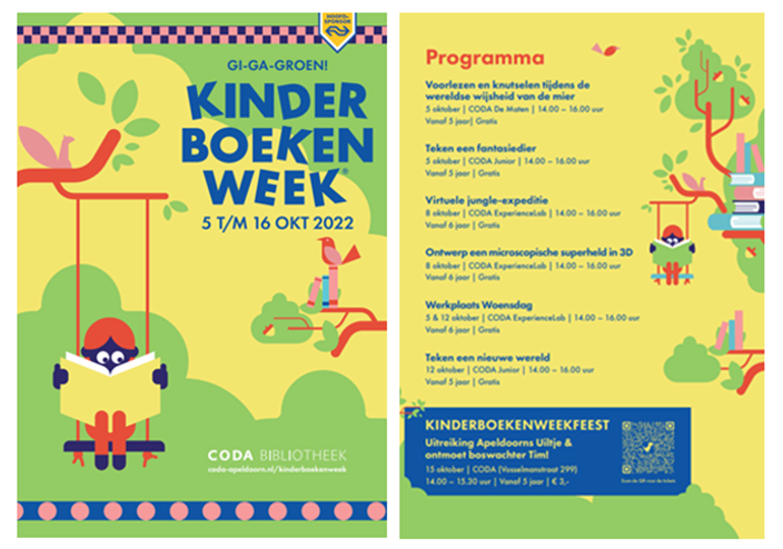 Vier de Kinderboekenweek in CODA: ontmoet boswachter Tim en andere Gi-Ga-Groene superhelden